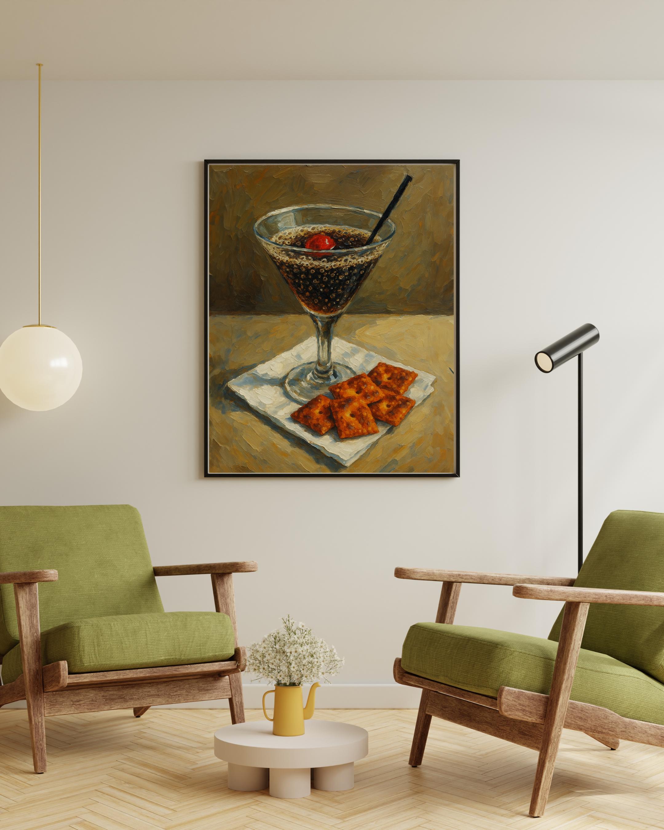 Cheez-it Cocktail Hour – Whimsical Snack and Diet Coke Soda