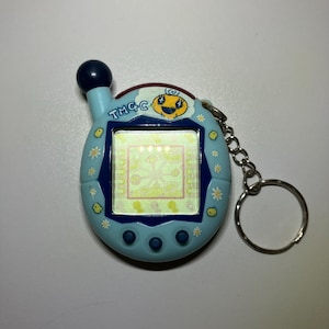 Bandai Tamagotchi Connection English Version 4 Blue Memetchi Spring Shell Asia / Oceania Version