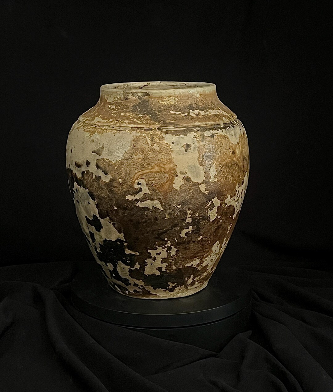 OBV 2 - Obvara - Raku Fired - Pottery - Ceramics - Pot - Etsy