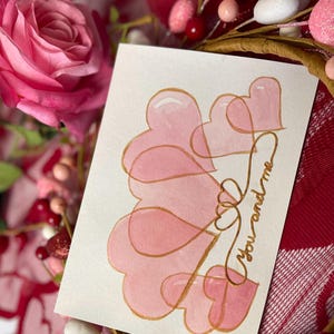 Hermosa tarjeta de acuarela pintada a mano. Pascua, día de la madre, cumpleaños, ocasión especial del día del padre, San Valentín, flores, Navidad.
