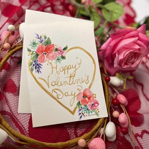 Hermosa tarjeta de acuarela pintada a mano. Pascua, día de la madre, cumpleaños, ocasión especial del día del padre, San Valentín, flores, Navidad.