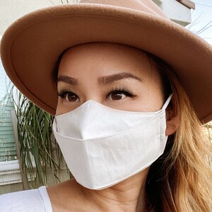 NEUTRAL MORE COLORS Woven 3D Origami Style Face Mask Korean - Etsy