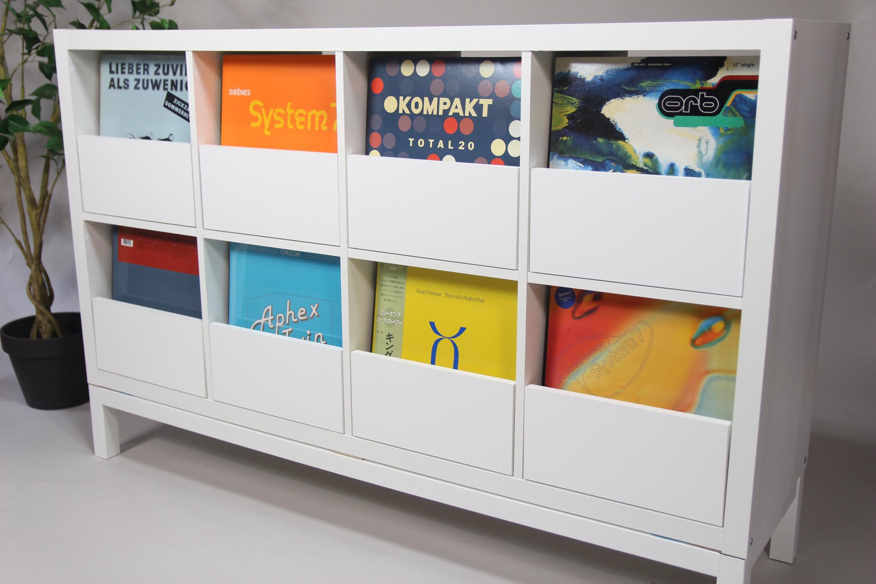 IKEA Kallax レコード収納引き出し、LPアルバム用インサート - Etsy 日本