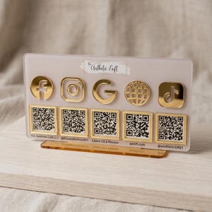 QR code sign
Social Media sign
Business Signage
Beautician Sign
Connect with us
mini sign
payment sign
acrylic sign
scan to pay sign
qr code aufsteller
tip sign
social media plaque
qr code stand
