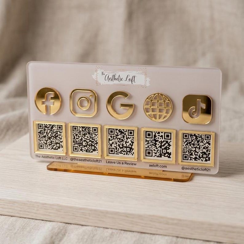 QR code sign
Social Media sign
Business Signage
Beautician Sign
Connect with us
mini sign
payment sign
acrylic sign
scan to pay sign
qr code aufsteller
tip sign
social media plaque
qr code stand