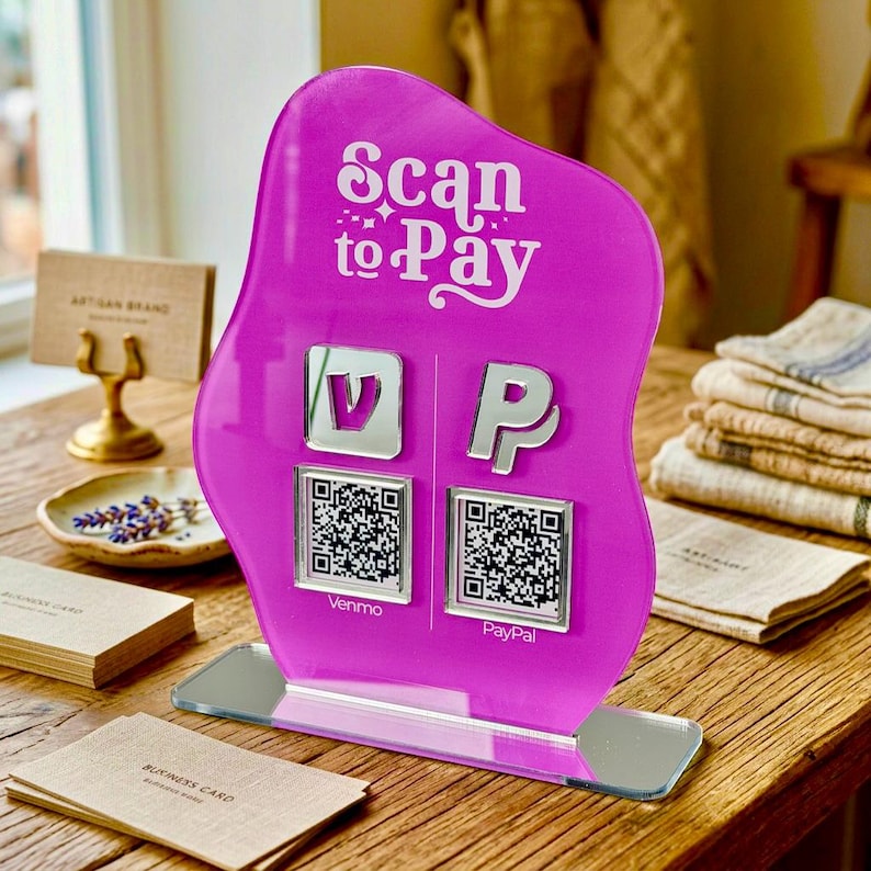 QR code sign
Social Media sign
Business Signage
Beautician Sign
Connect with us
mini sign
payment sign
acrylic sign
scan to pay sign
qr code aufsteller
tip sign
social media plaque
qr code stand