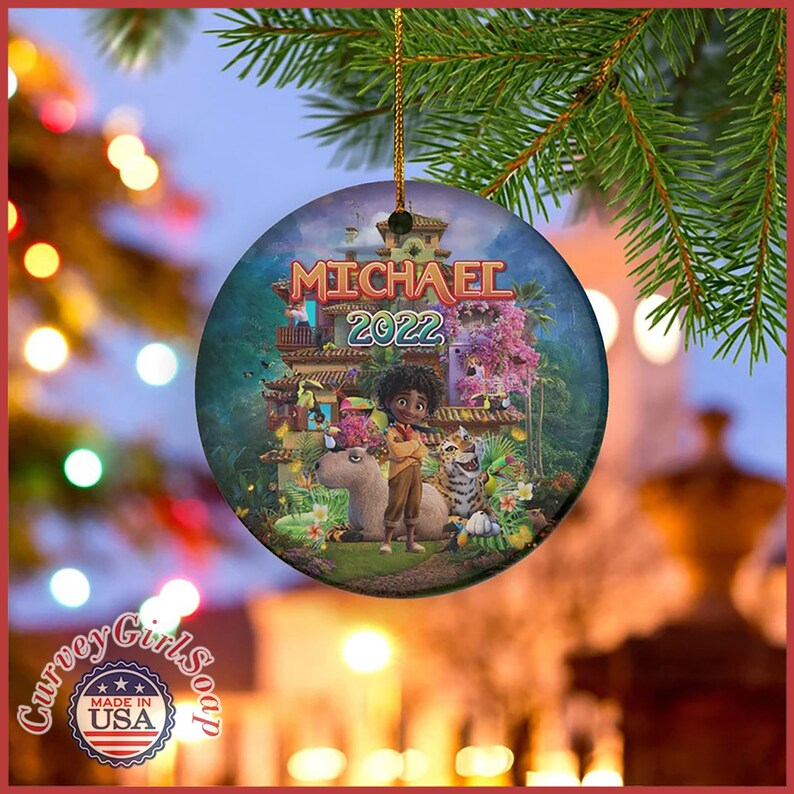 Personalized Disney Encanto Christmas Ornament Encanto Etsy