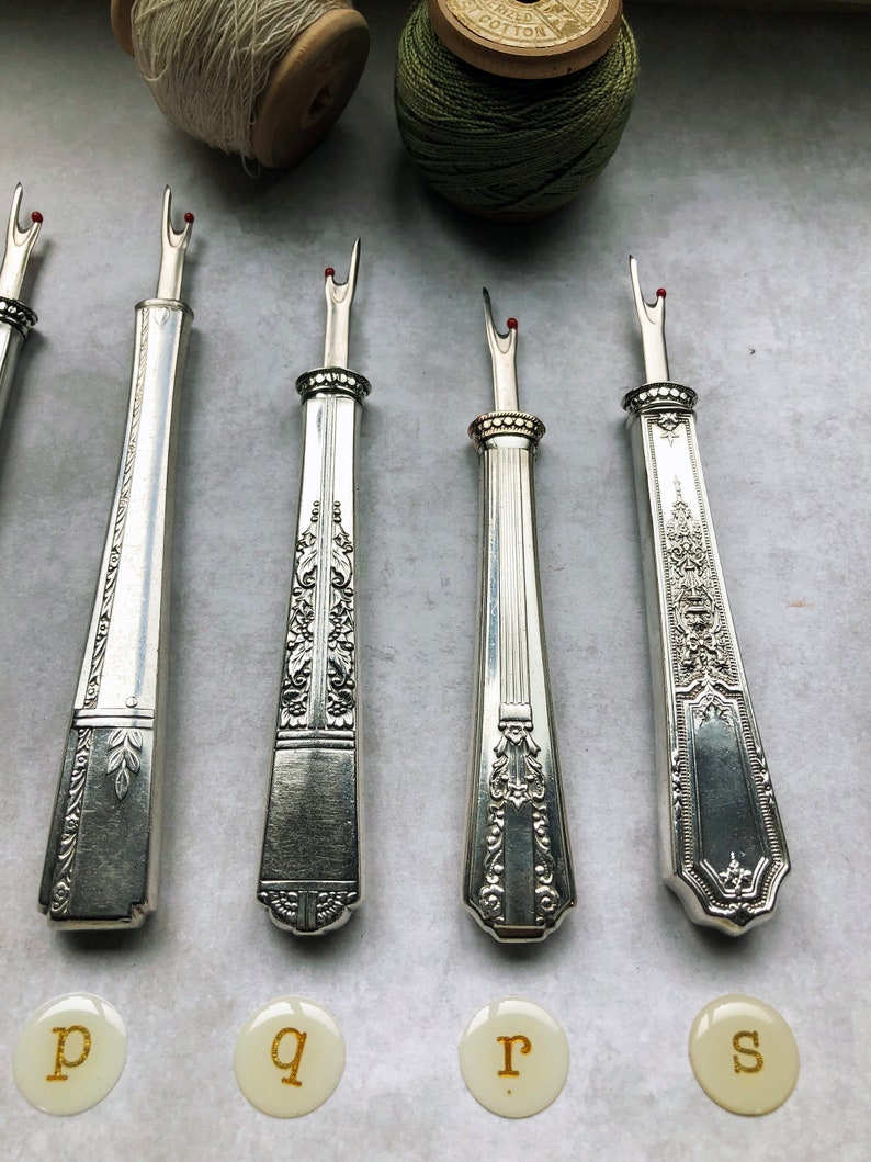 Antique Silverplate Seam Ripper Sewing Quilting Notion Tool Etsy