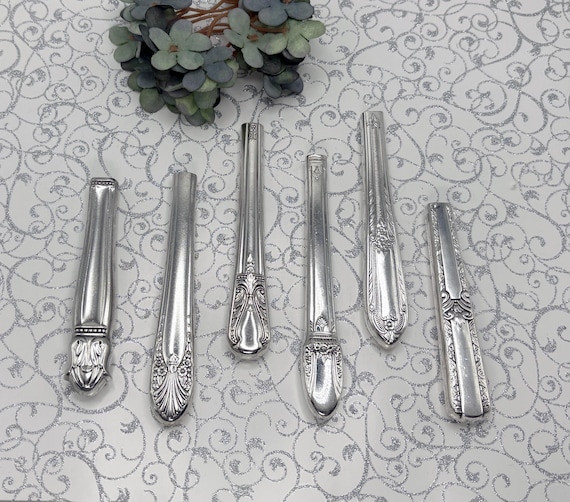 Crochet Hooks Vintage Silverplate Handles - Availability Ends 12/1