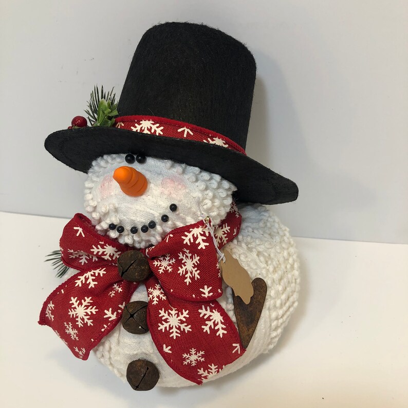 SIX 6 Snowmen Carrot Snowman Nose Noses VARIETY Craft Etsy