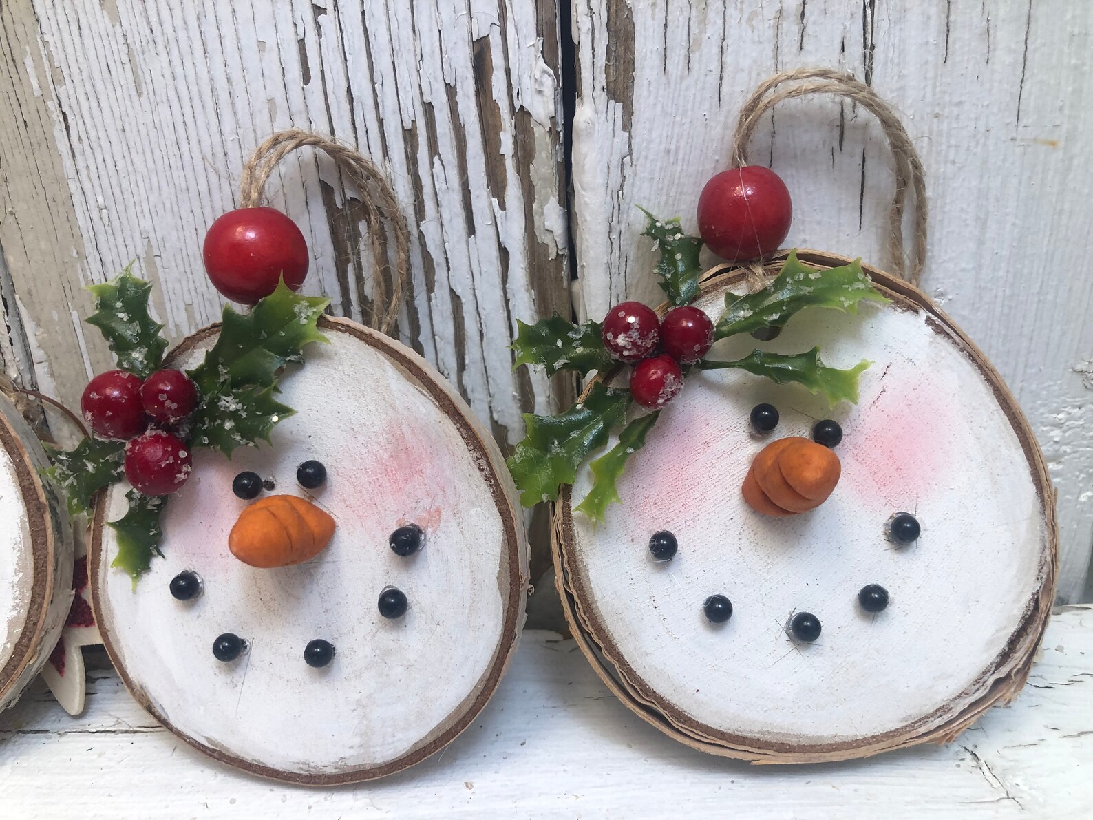 Small Snowman Carrot Nose Noses DIY Craft Supplies Kit Pattern Etsy