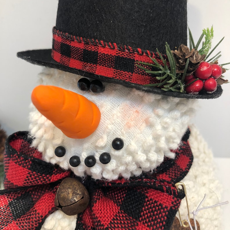THREE Snowmen Snowman Nose Noses 1 Inch Craft Supplies Etsy