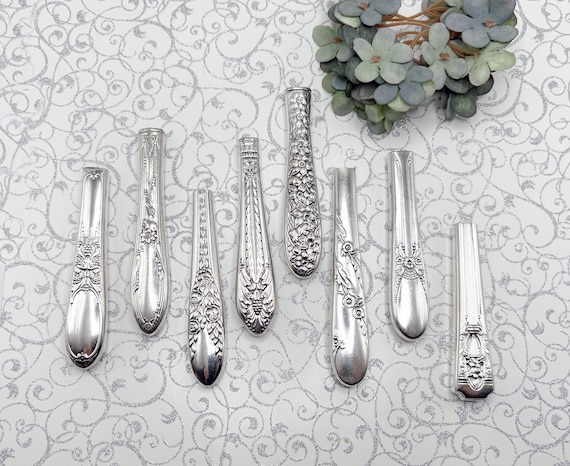 Crochet Hooks Vintage Silverplate Handles -  Availability Ends 12/1