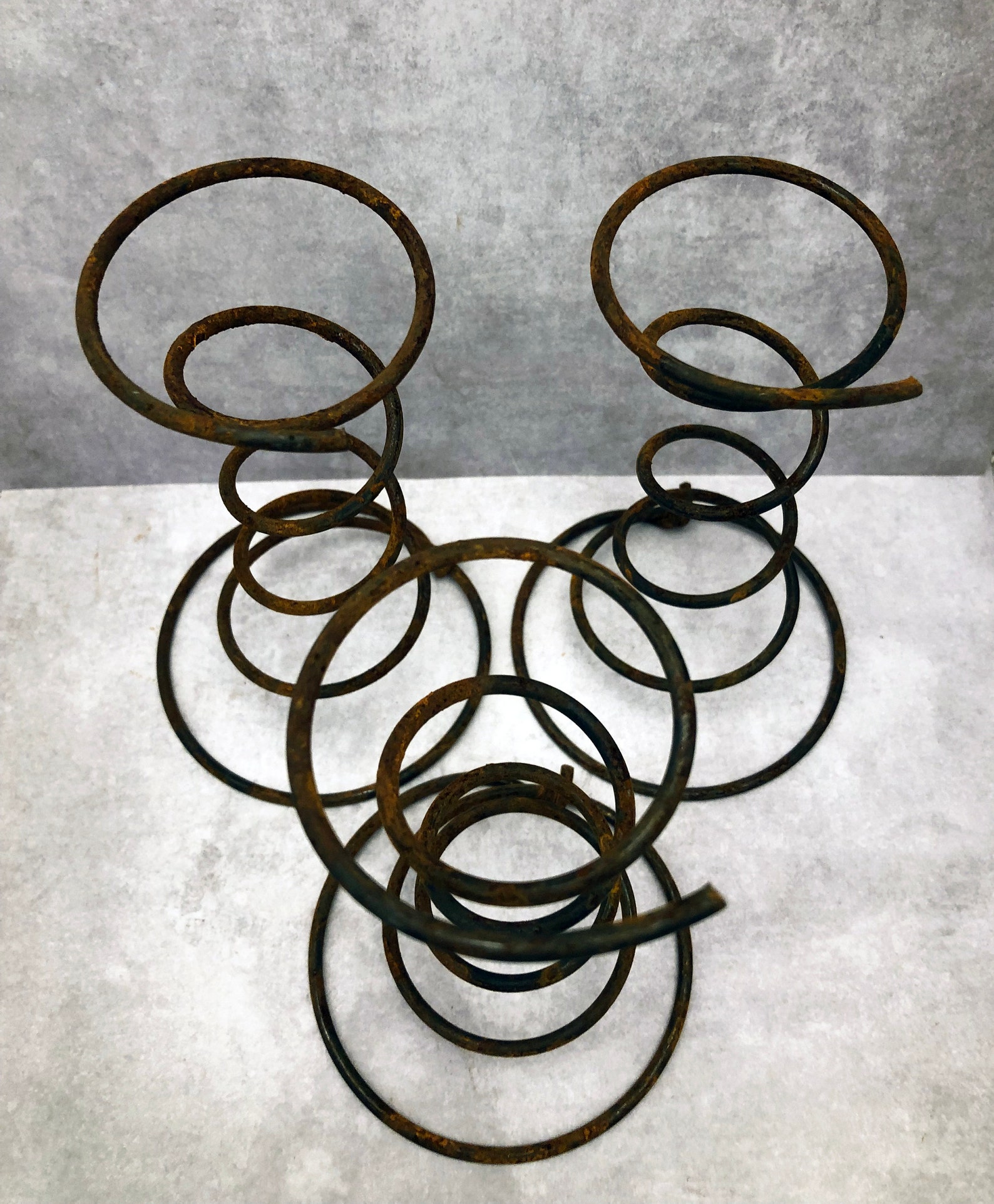 6 Vintage Bed Springs Rusty Home Crafting Element Makers Etsy