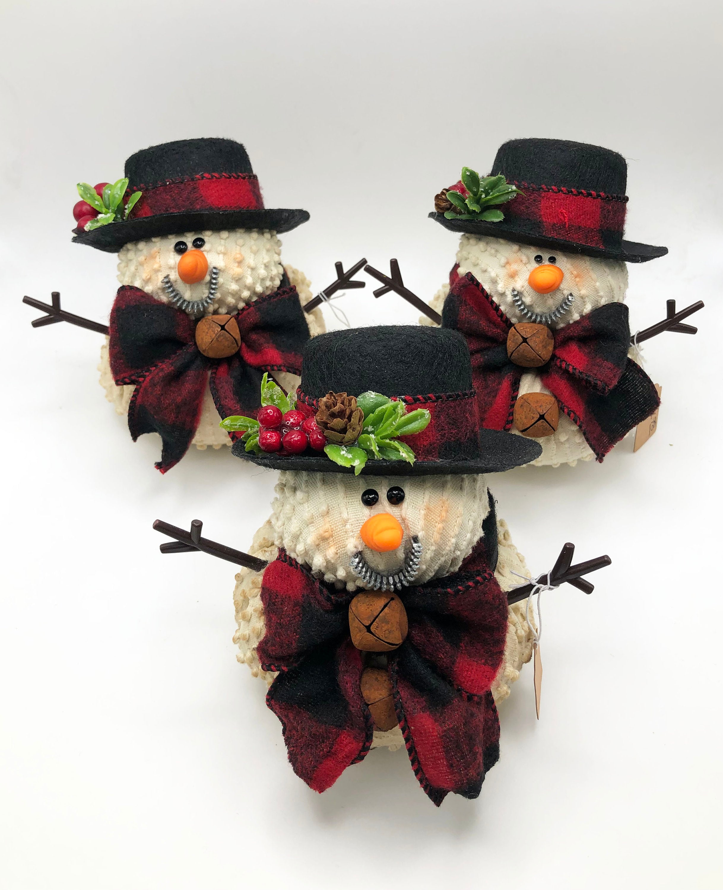 DIY Snowman Kit Snowman Hat, Snowman Arms, Snowman Nose Snowmen Elements 