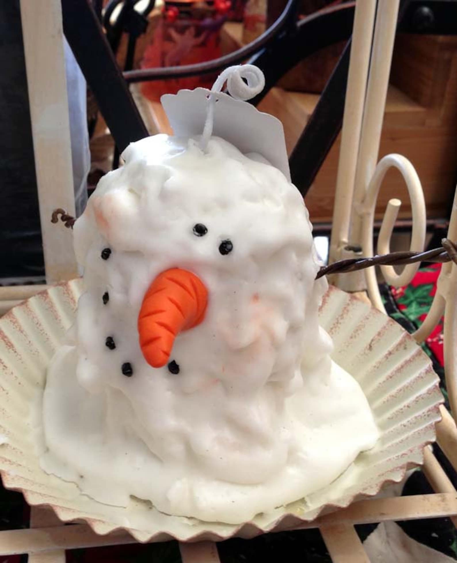 12 Each Snowmen Snowman Nose Noses ONE 1 Inch Craft Etsy