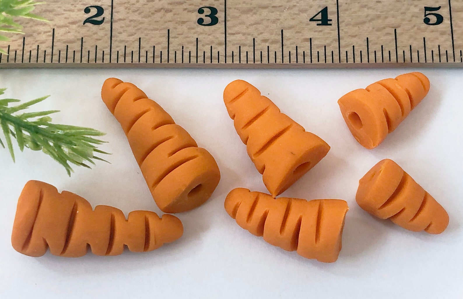 SIX Snowman Carrot Nose Noses Variety Sizes DIY Craft Supplies Etsy