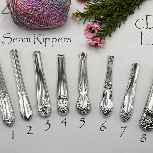 Seam Ripper Vintage Silverplate Sewing Crafting Quilting Tool Unique Antique  Mother's Day Gift