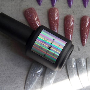 Gel-colle pour transfert de feuille d&#39;ongle : liquide pour nail art UV/LED