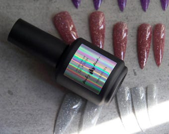 Gel adhesivo para transferencia de láminas de uñas: Líquido UV/LED para decoración de uñas