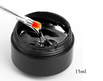 UV LED Nail Glue: Rhinestone & False Tip Adhesive