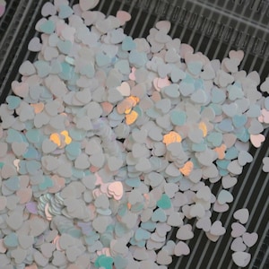 3g Heart Flakes 3D DIY laser Petal Sequins/ Coração em forma de flocos de glitter para unhas design artesanato artesanal/ Confetti halo glitter lantejoulas