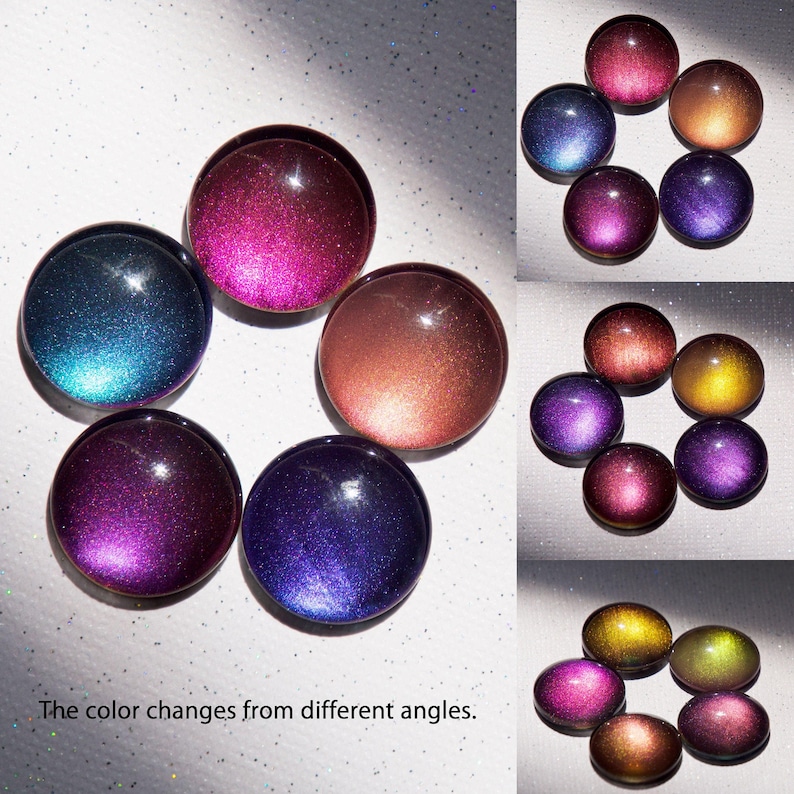15ml Water Light Iridescent Cat Eye Color Shifts Gel Polish/Magnetic Chameleon Dynamic Galaxy Glowy Pink Purple Blue Nail -Makybling
