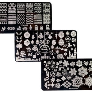 Afbeeldingsplaatjes voor kerstnailartstempels