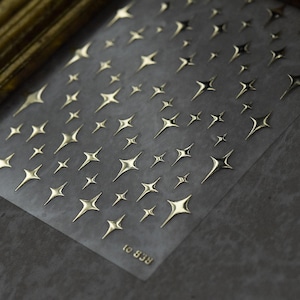 Twinkle little star nail stickers