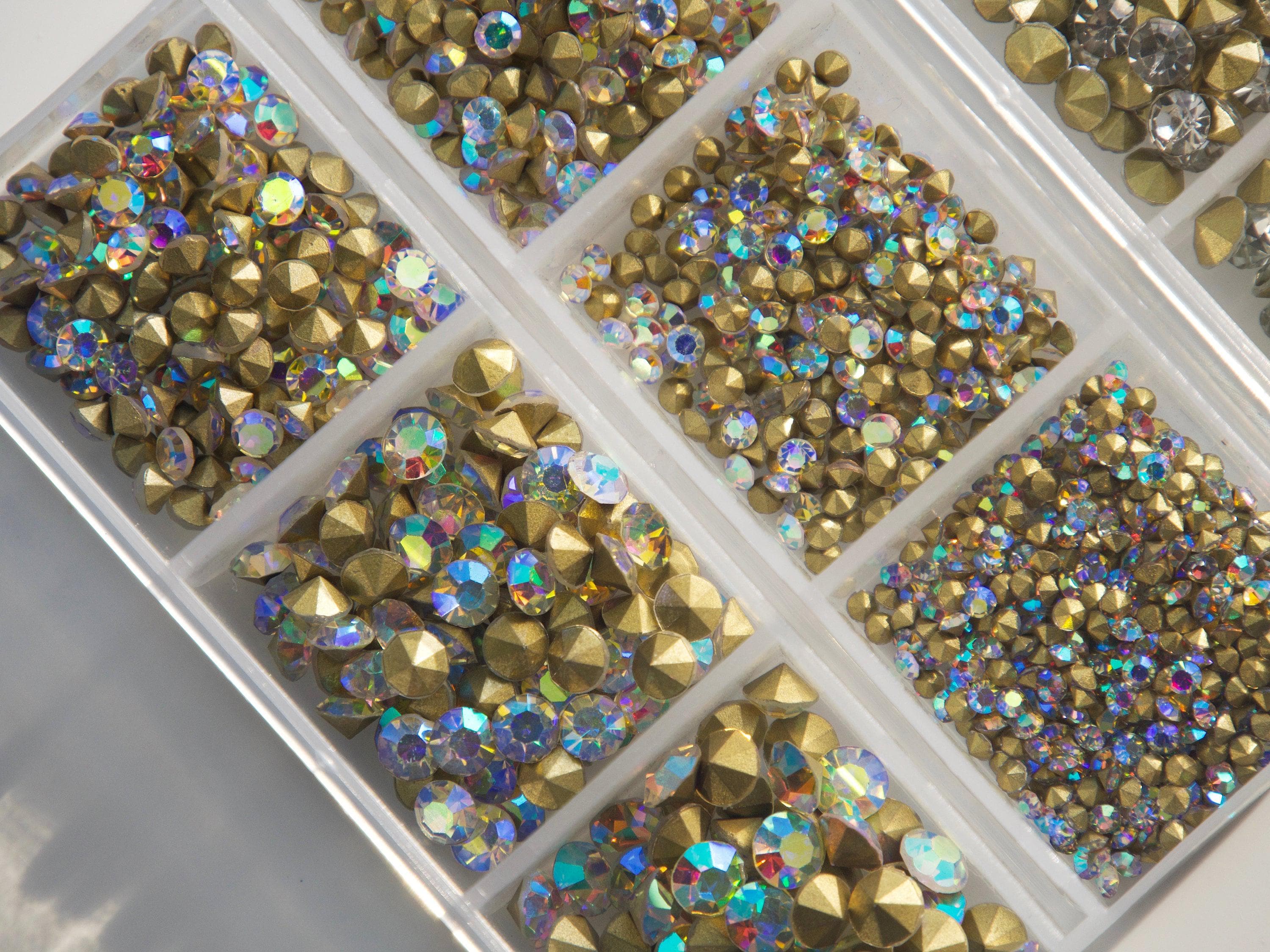 950pcs Pointed Back Rhinestones for Jewelry Nail Supply - Etsy