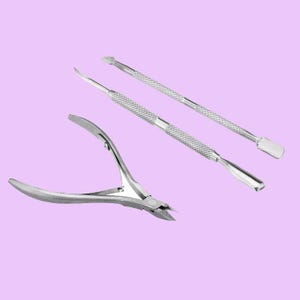 3pcs Stainless steel Nail Cuticle Nippers Cutter Dead Skin Scissor/ Stainless Steel Cuticle Remover