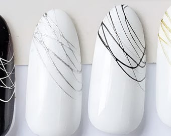Gel aranha/Gel para unhas com efeito de arame