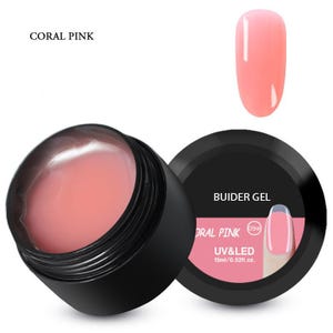 Crystal Pink Nail Extension Builder Gel (15ml)