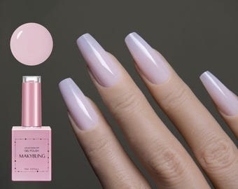 15ml Sheer Pink Transparente Gelpolitur