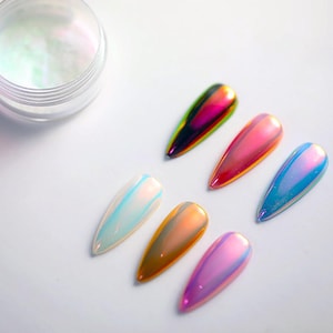 Icy Chameleon Pulver Illusion Mermaid Glitter
