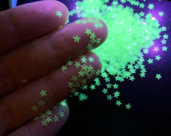 Noctilucent Nail Flakes Star Glow In The Dark