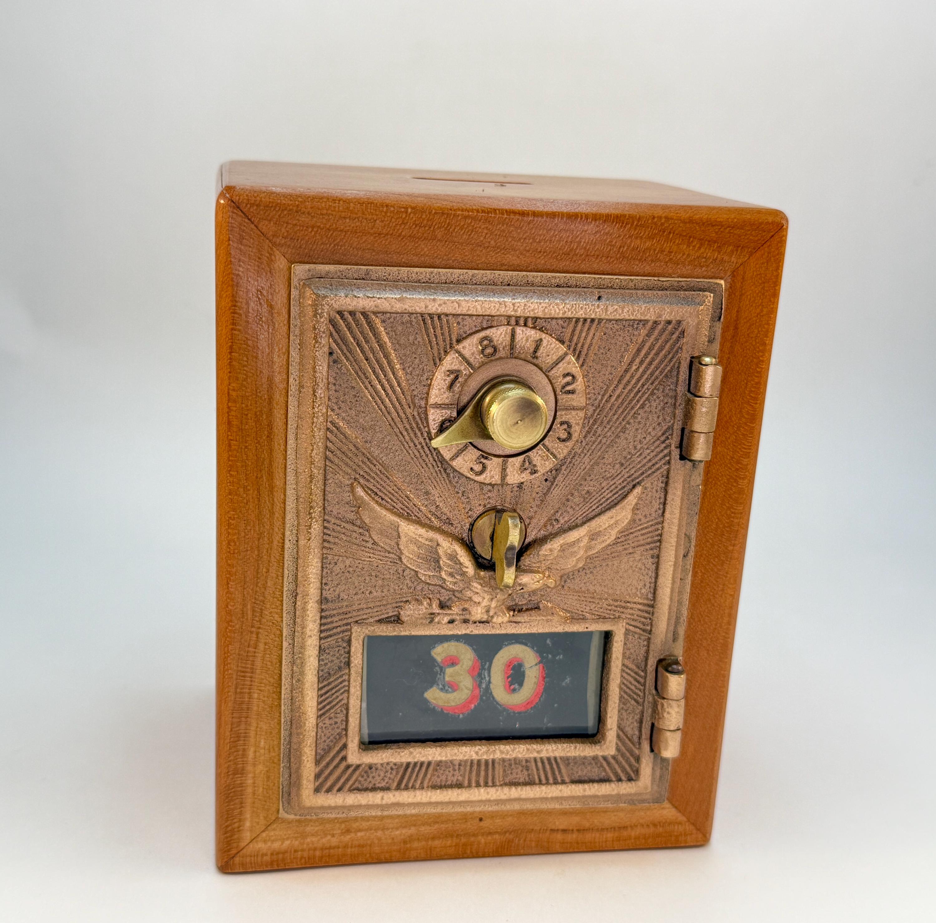 アンティーク真鍮 メールボックス 郵便受け ビンテージ 1920年代 USA 美品 アンティーク メールボックス スチール 郵便受 ビンテージ