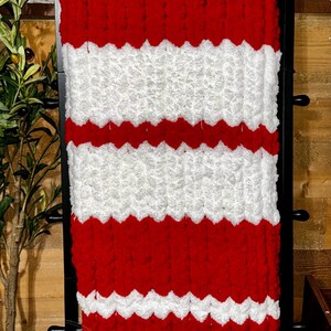 Handmade Christmas Throw Blanket