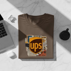 UPS Work T-Shirt , Postal Shirt , Rural Carrier Shirt, Postal Worker, Postman Shirt, ups Lady Shirt, Postal Carrier Tee, Parcel service