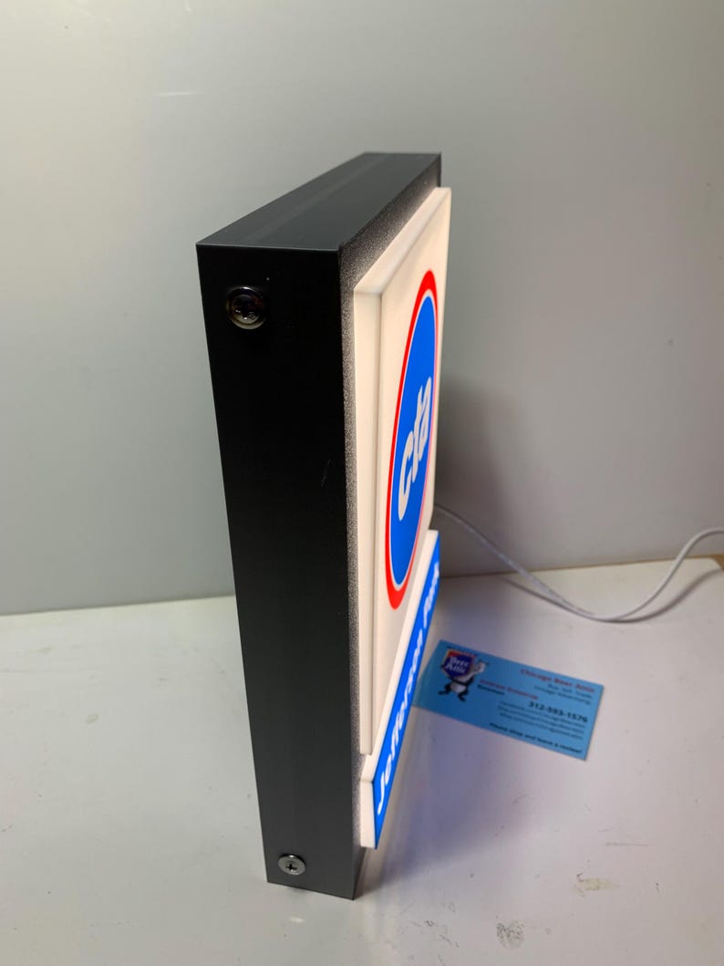 Chicago Transit Authority (CTA) Lit Miniature Replica Signs ...