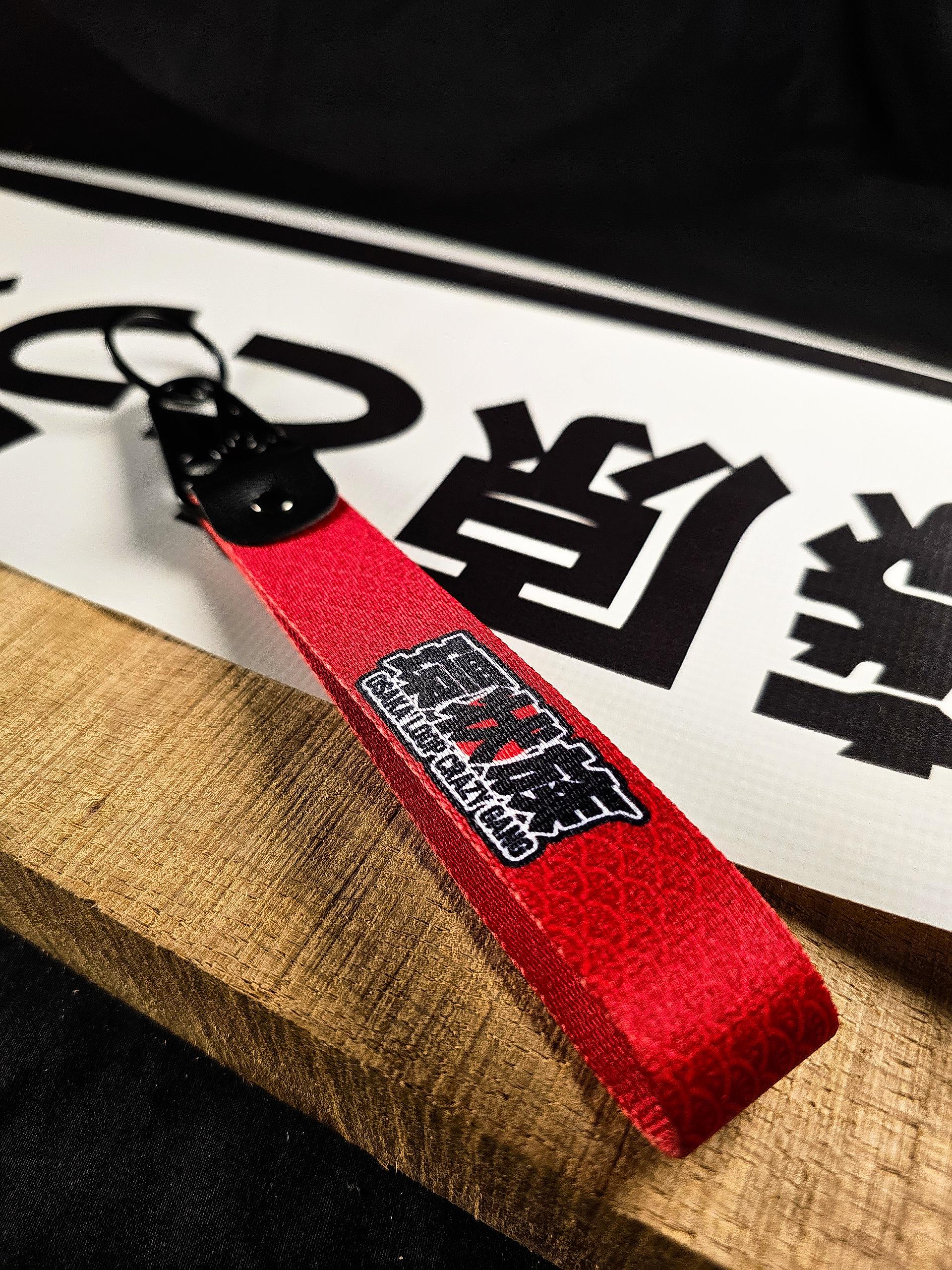 Kanjo Loop Wrist Strap Keychain, Osaka JDM Lanyard Keyring, Civic