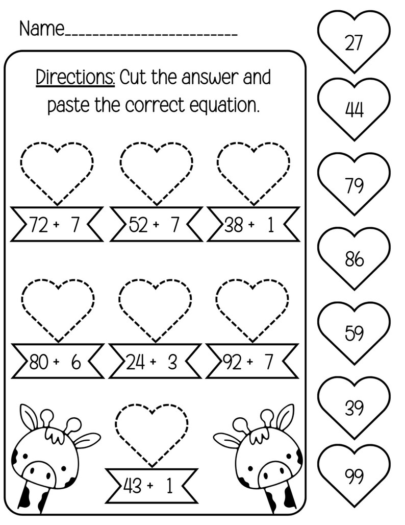 Plus Print Out Printable 2-digit Plus 1-digit Addition Worksheets | No Regrouping ...