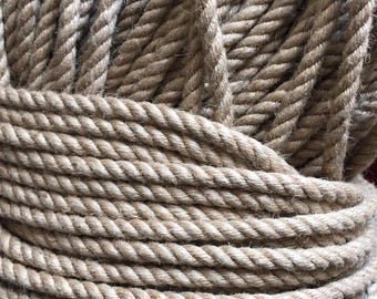 Natürliches Jute-Seil: Juteschnur für Handwerk & Dekor