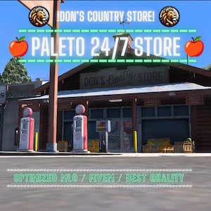 Paleto 24/7 Shop | MLO / MAP | Fivem GTAV | Optimized | Drag and Drop Files | Best Quality |