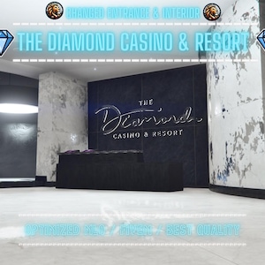 The Diamond Casino & Resort | MLO / MAP | Fivem GTAV | Optimized | Drag and Drop Files | Best Quality |