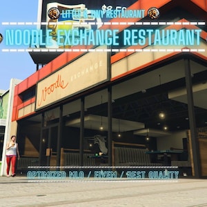 Restaurante de macarrão | MLO/MAPA | Cinco GTAV | Otimizado | Arrastar e soltar arquivos | Melhor qualidade |