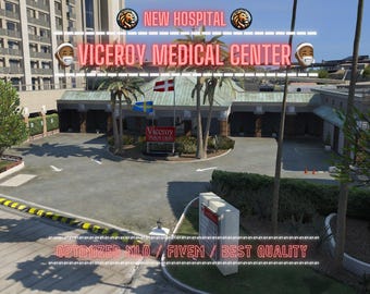 Viceroy Medical Center | MLO/MAP | Fivem GTAV | Optimized | Drag and Drop Files | Best Quality |