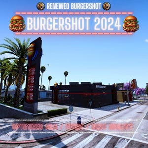Burguer Shot | MLO / MAP | Fivem GTAV | Optimized | Drag and Drop Files | Best Quality |