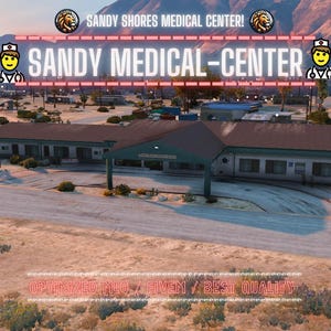Sandy Medical Center | MLO / MAP | Fivem GTAV | Optimized | Drag and Drop Files | Best Quality |