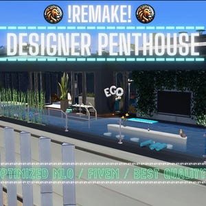 Pent House | MLO/MAP | Fivem GTAV | Optimized | Drag and Drop Files | Best Quality |
